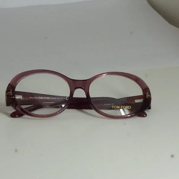BRAND NEW TOM FORD TF 5246 083 PURPLE AUTHENTIC EYEGLASSES FT 55-17-140 ITALY - Picture 8 of 8